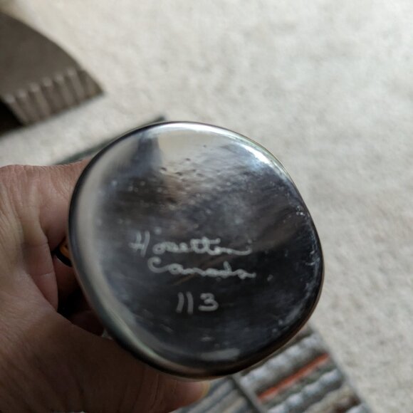 Vintage Hoselton Aluminum goose sculpture - Picture 2 of 2